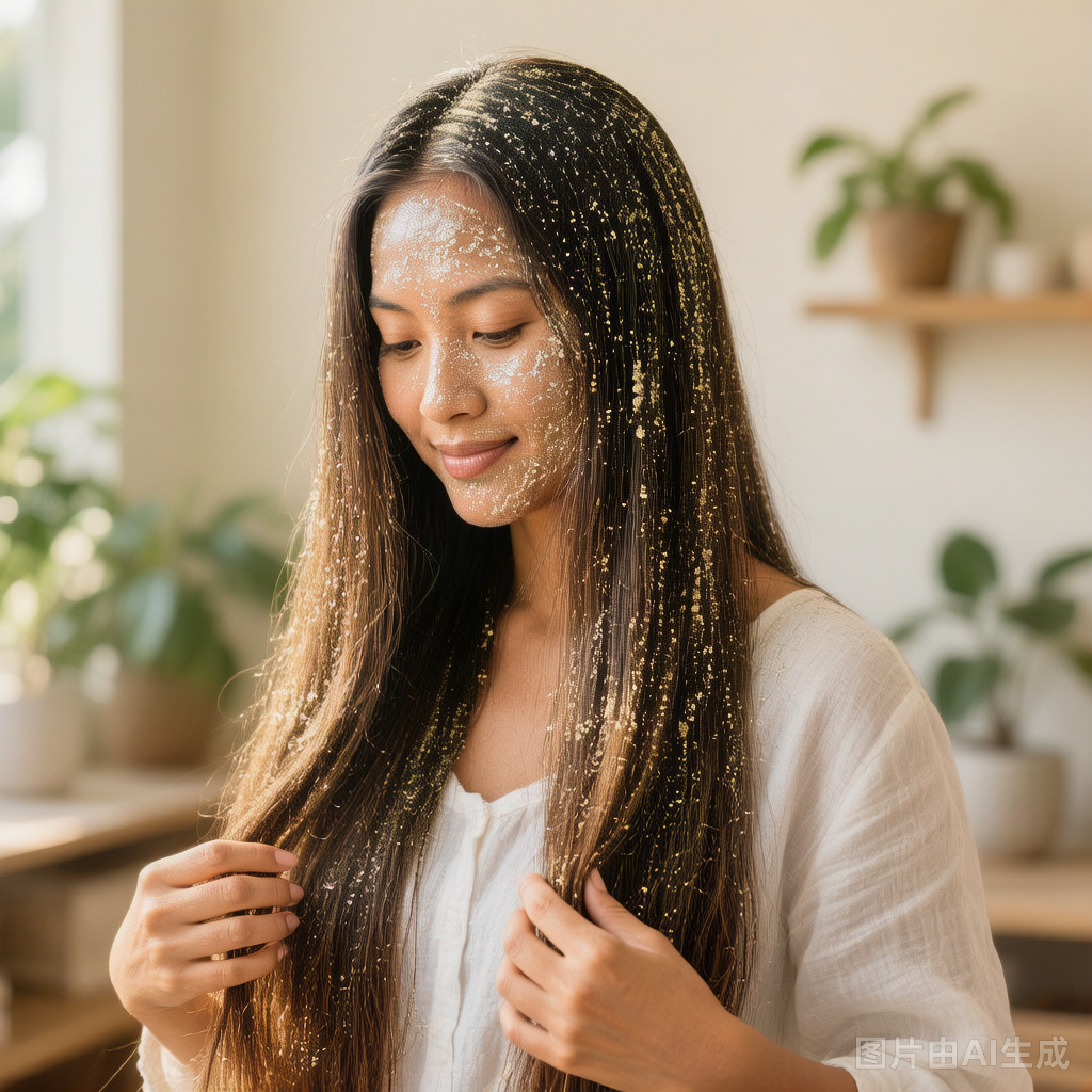Amla Herbal Hair Treatment Powder - 227g - Lifestyle shot