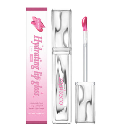 Long-Lasting Hydrating Lip Gloss - Rose Pink - Image 1