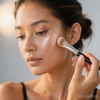 Gilded Highlighter Palette - Moonlight White - Lifestyle shot
